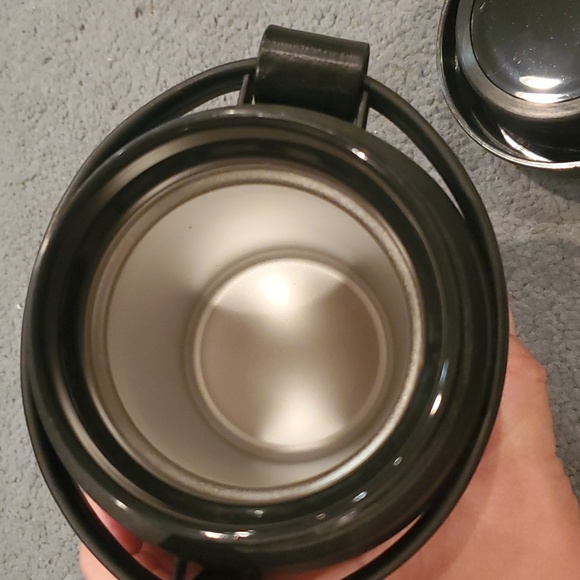 Vintage Eddie Bauer travel thermos soup mug with spoon - Picture 4 of 5